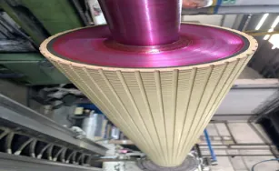 Cilindro de Borracha para Indústria Têxtil