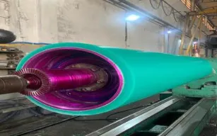 Revestimento de Cilindro em Poliuretano